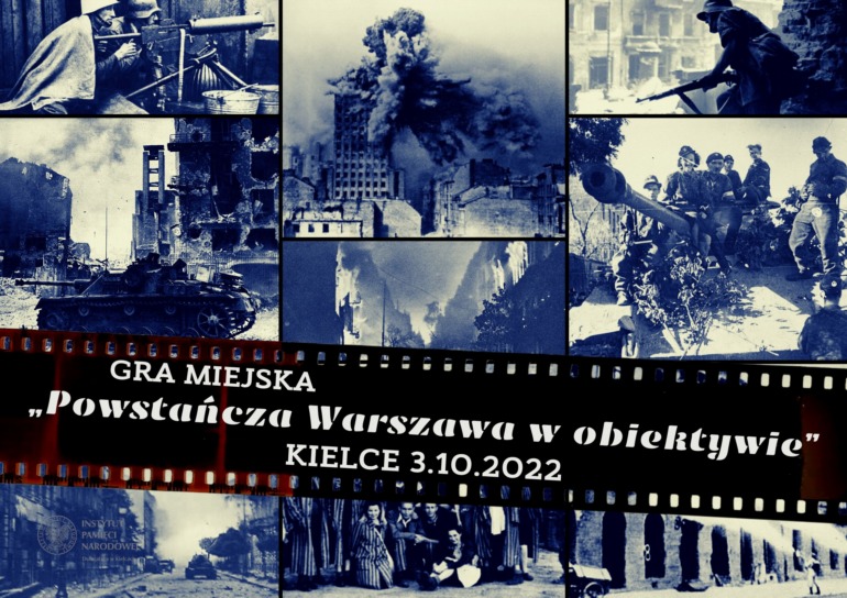 Zapraszamy do udziału w grze miejskiej pt. „Powstańcza Warszawa w obiektywie”